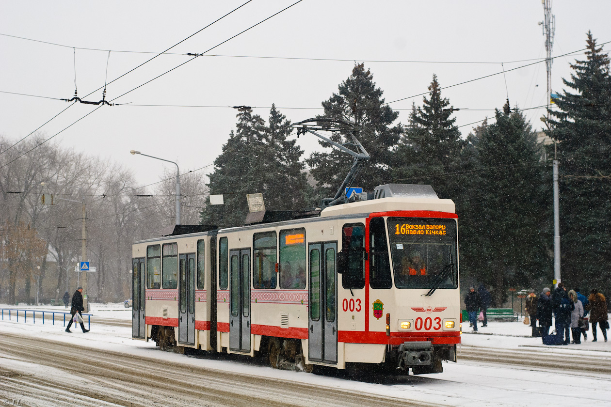 Запорожье, Tatra KT4DtM № 003