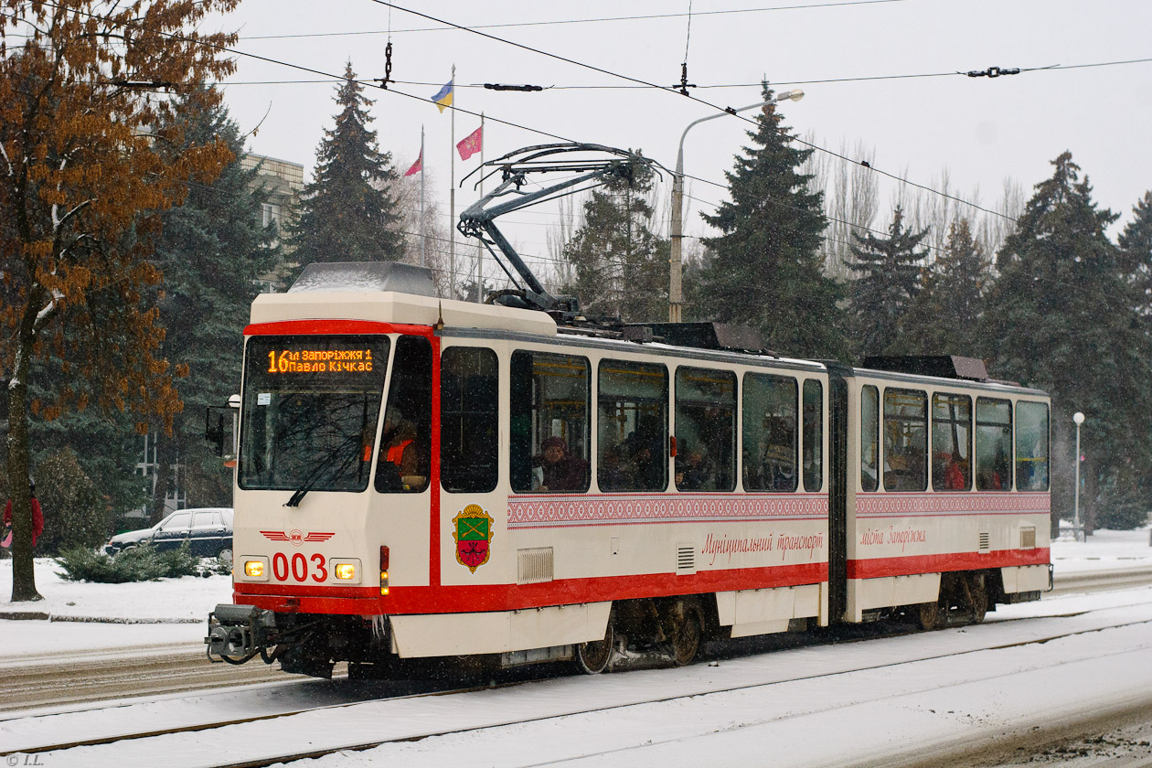 Запорожье, Tatra KT4DtM № 003
