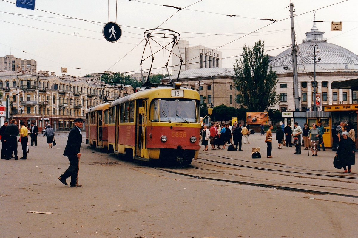Киев, Tatra T3SU № 5856; Киев — Исторические фотографии