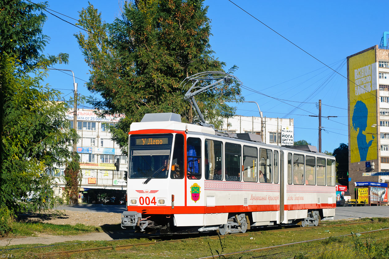 Запорожье, Tatra KT4DtM № 004