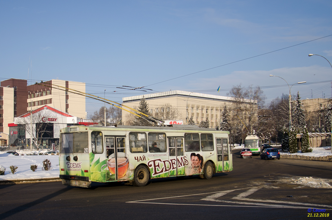 Черновцы, Škoda 14Tr89/6 № 293