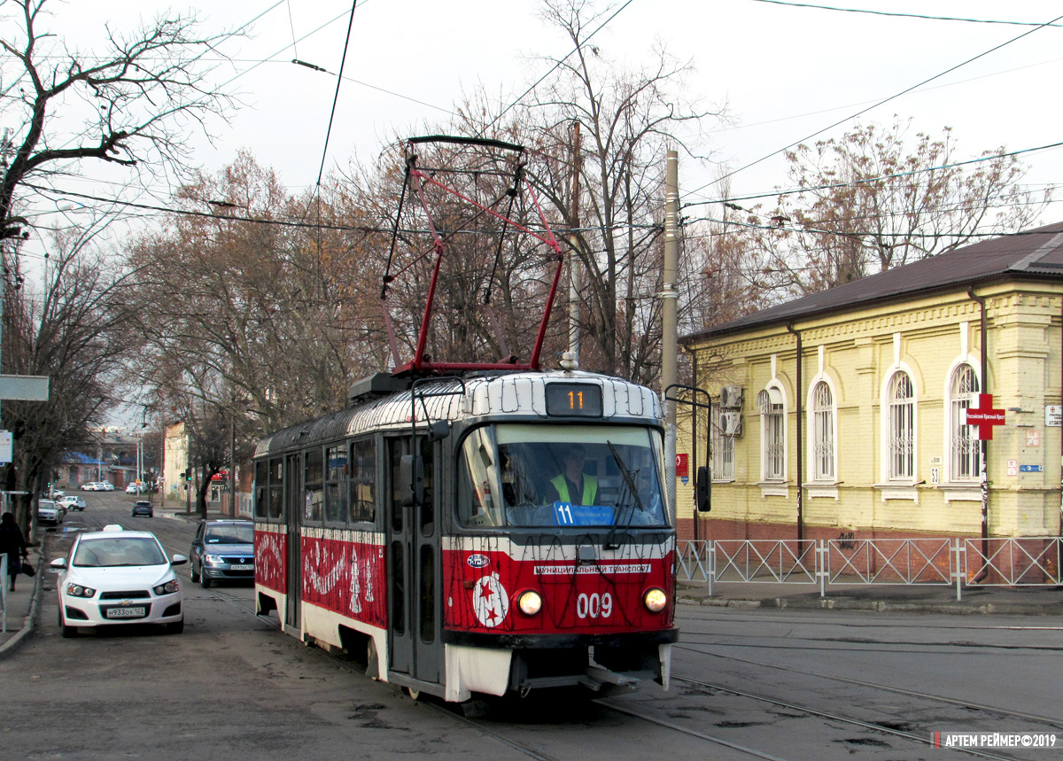 Краснодар, Tatra T3SU КВР ТРЗ № 009