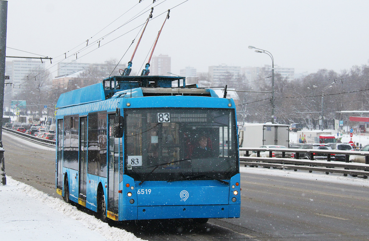 Москва, Тролза-5265.00 «Мегаполис» № 6519