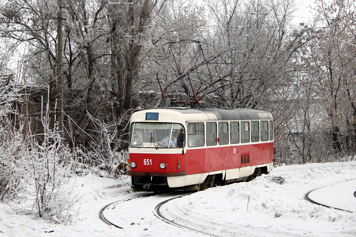 Каменское, Tatra T3 № 651