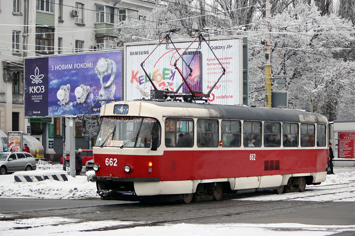 Каменское, Tatra T3SUCS № 662