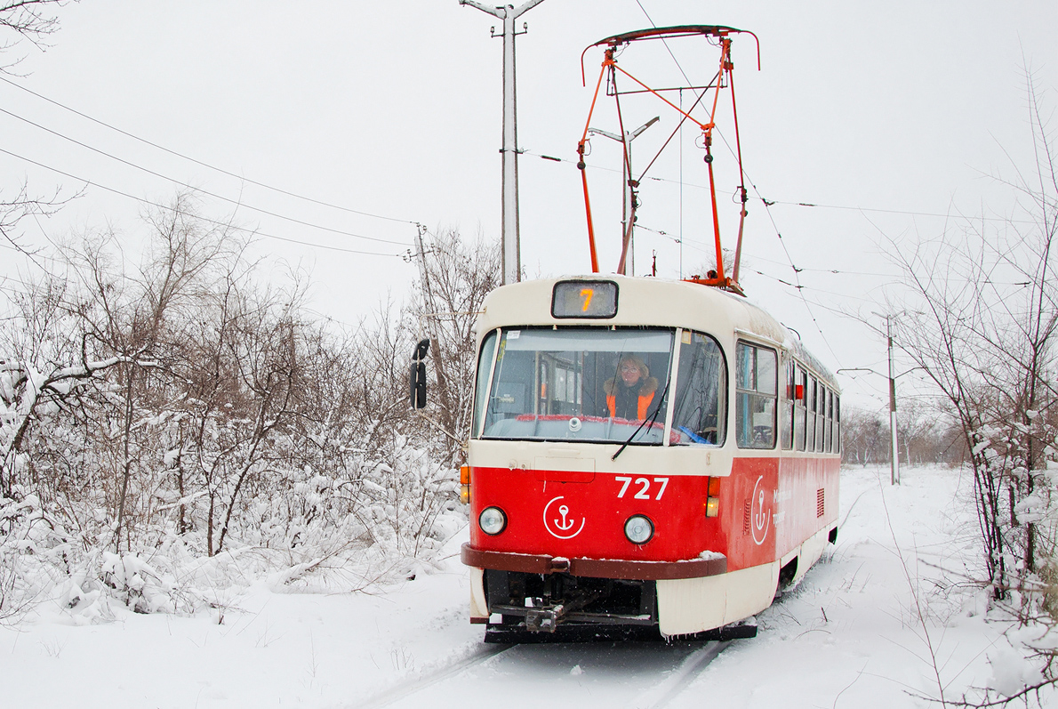 Мариуполь, Tatra T3A № 727