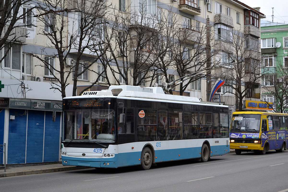Крымскі тралейбус, Богдан Т70110 № 4315