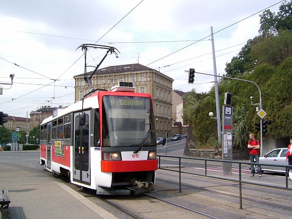 Brno, Tatra T3R (1995) № 1615