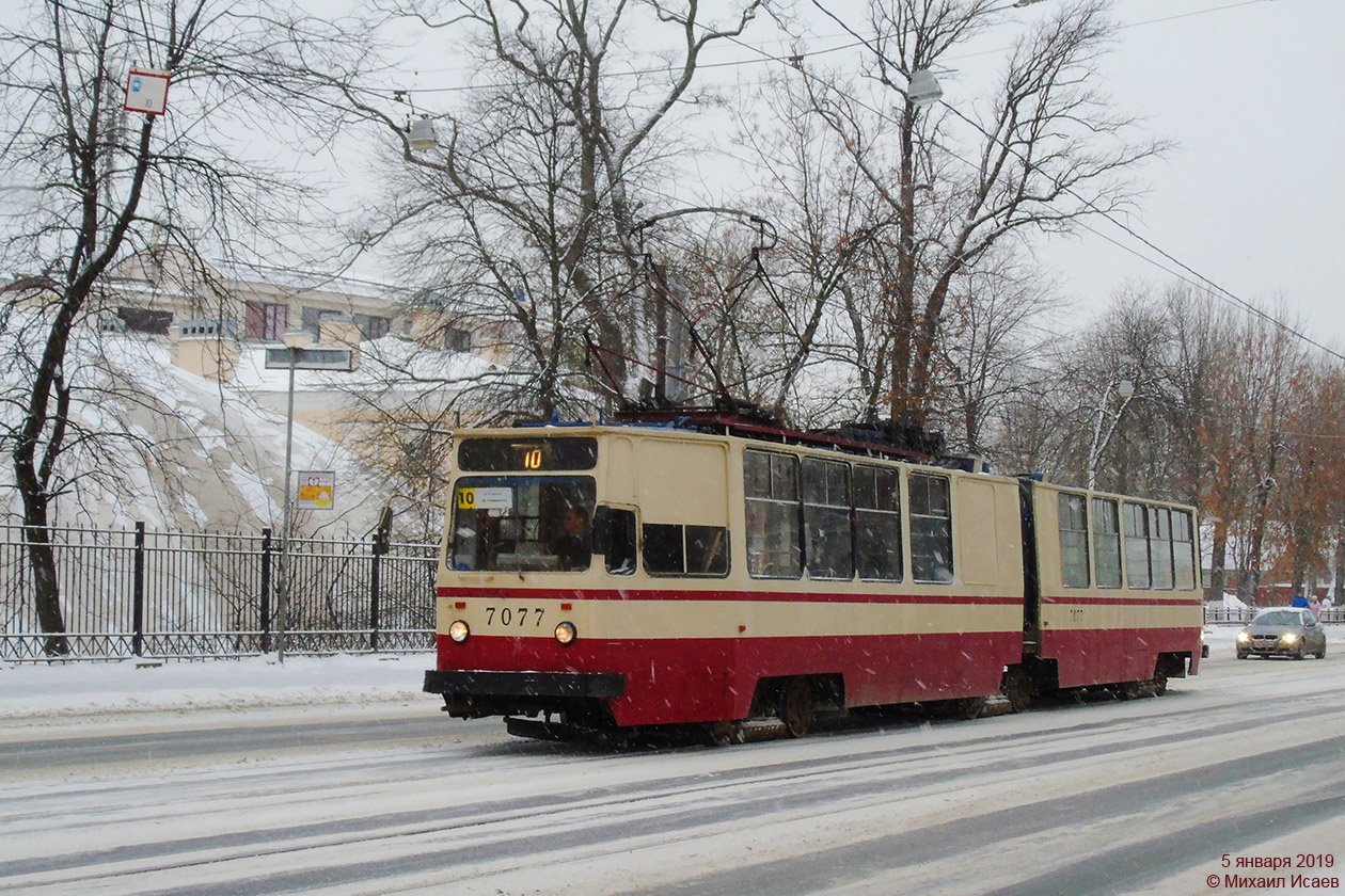 Санкт-Петербург, ЛВС-86К № 7077