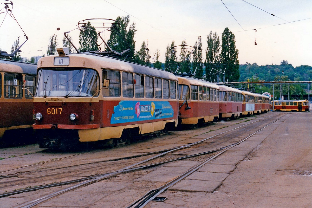 Киев, Tatra T3SU № 6017; Киев — Исторические фотографии