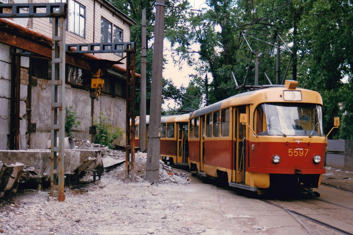 Киев, Tatra T3SU № 5597; Киев — Исторические фотографии