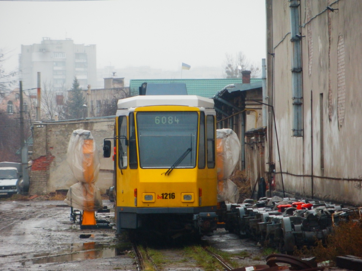 Львов, Tatra KT4DM № 1216