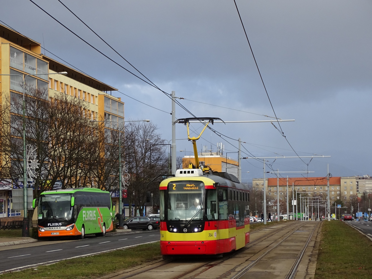 Мост ― Литвинов, Vario LF+ № 314