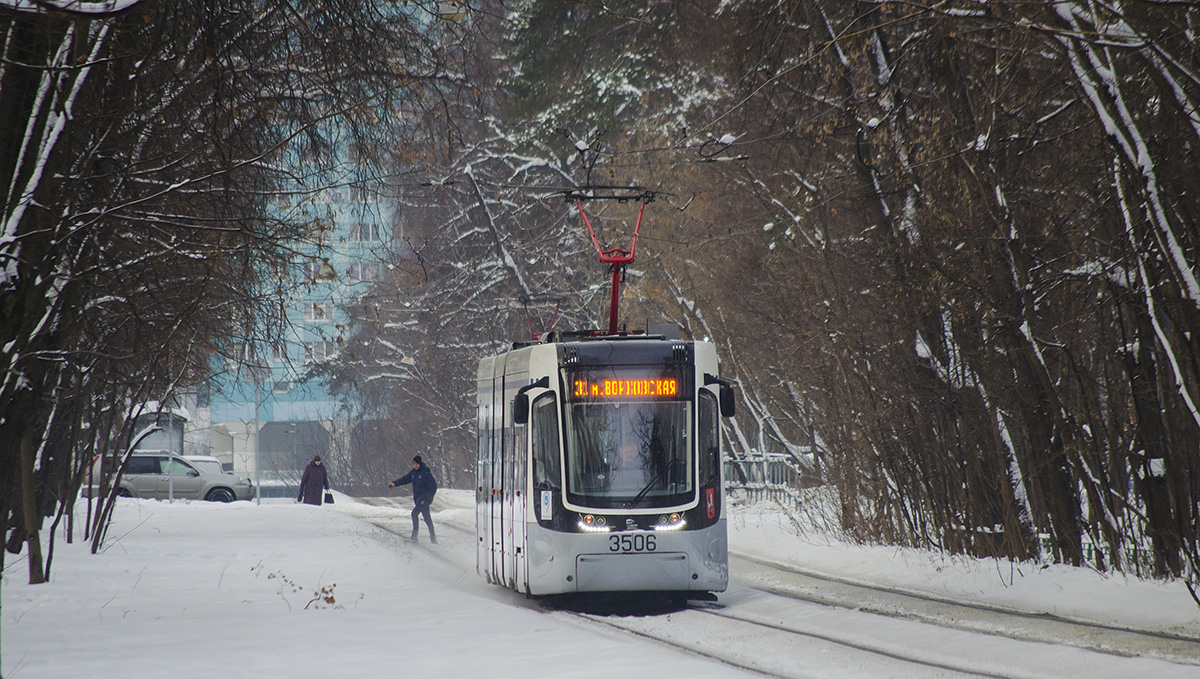 Москва, 71-414 (Pesa Fokstrot) № 3506