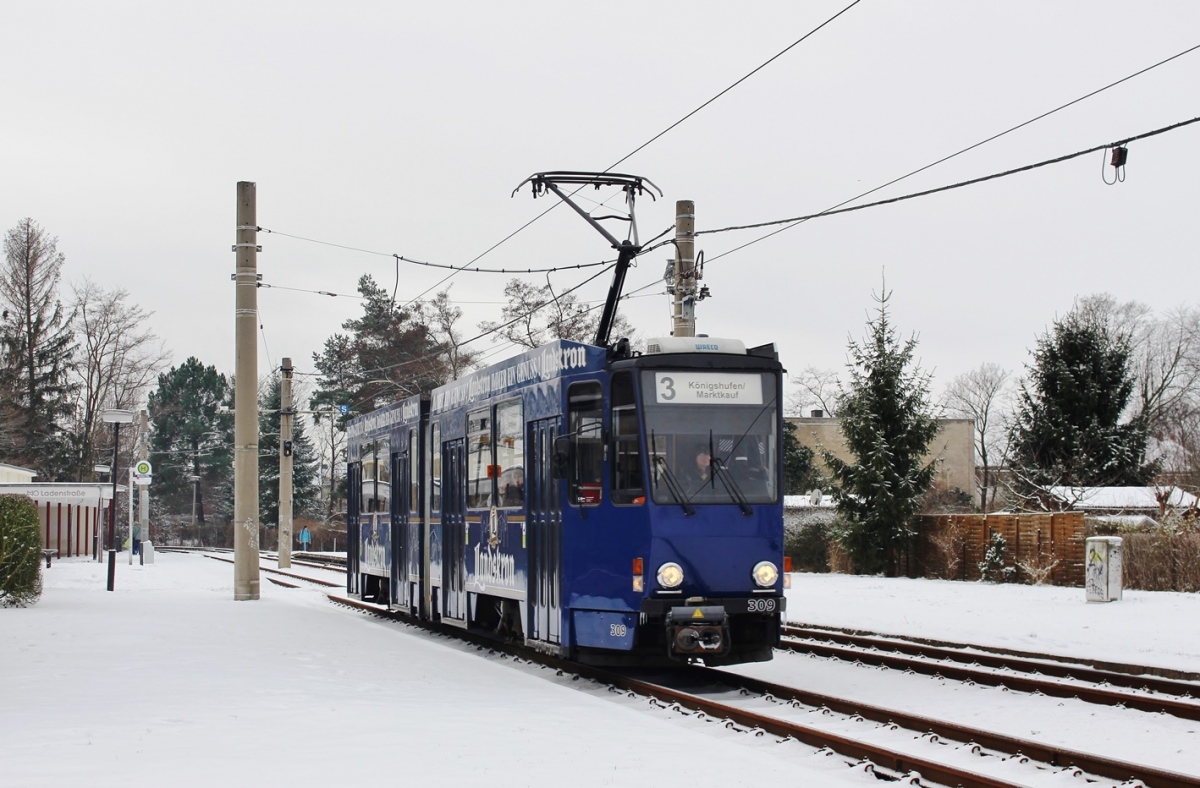 Гёрлиц, Tatra KT4DC № 309