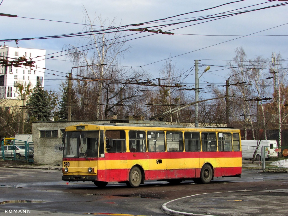Львов, Škoda 14Tr11/6 № 590