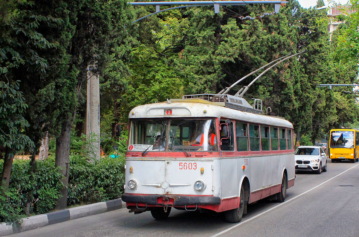 Крымский троллейбус, Škoda 9Tr24 № 5603