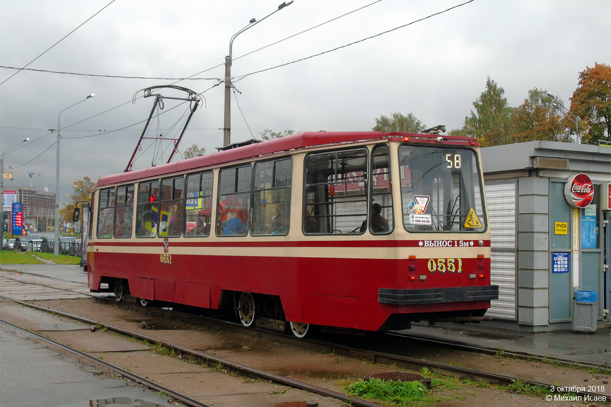 Санкт-Петербург, 71-134А (ЛМ-99АВ) № 0551