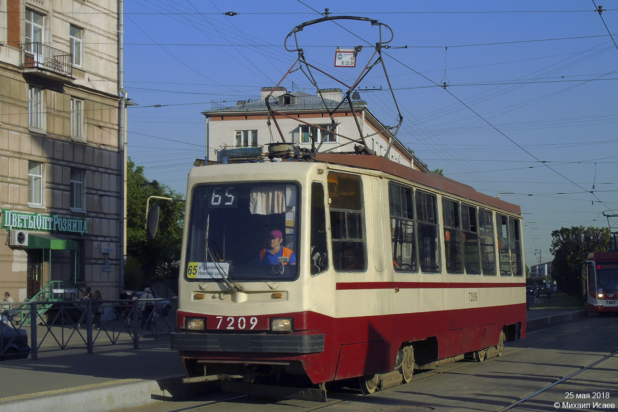 Санкт Петербург, 71-134К (ЛМ-99К) № 7209