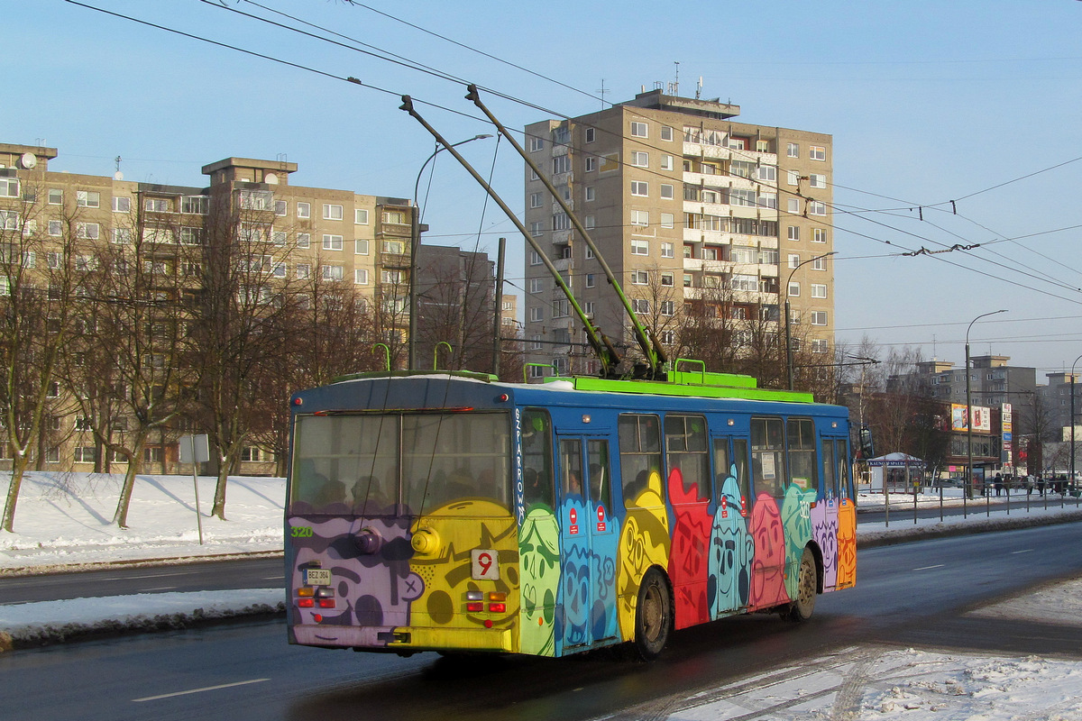 Каунас, Škoda 14Tr89/6 № 320
