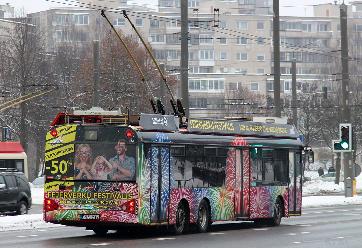 Vilnius, Solaris Trollino II 15 AC № 2712