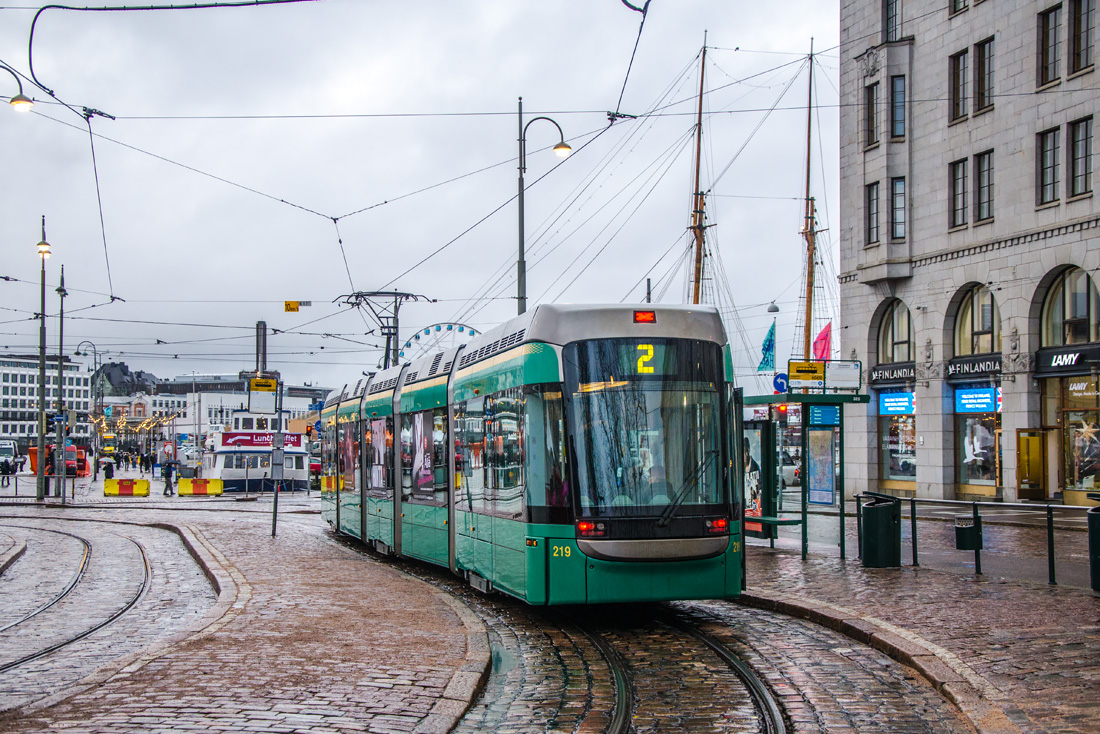 Хельсинки — Эспоо, Bombardier Variotram MLRV1 № 219