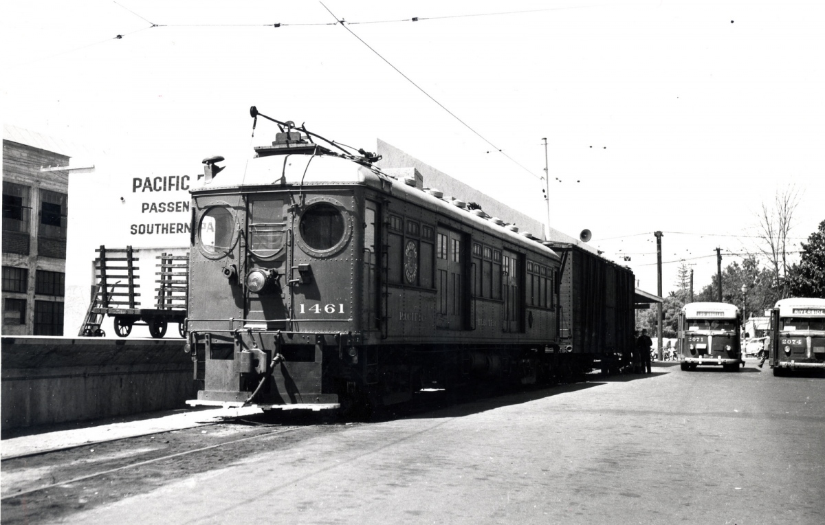 Los Angeles, Pullman interurban motor car № 1461 Los Angeles, Pullman interurban motor car № 1461