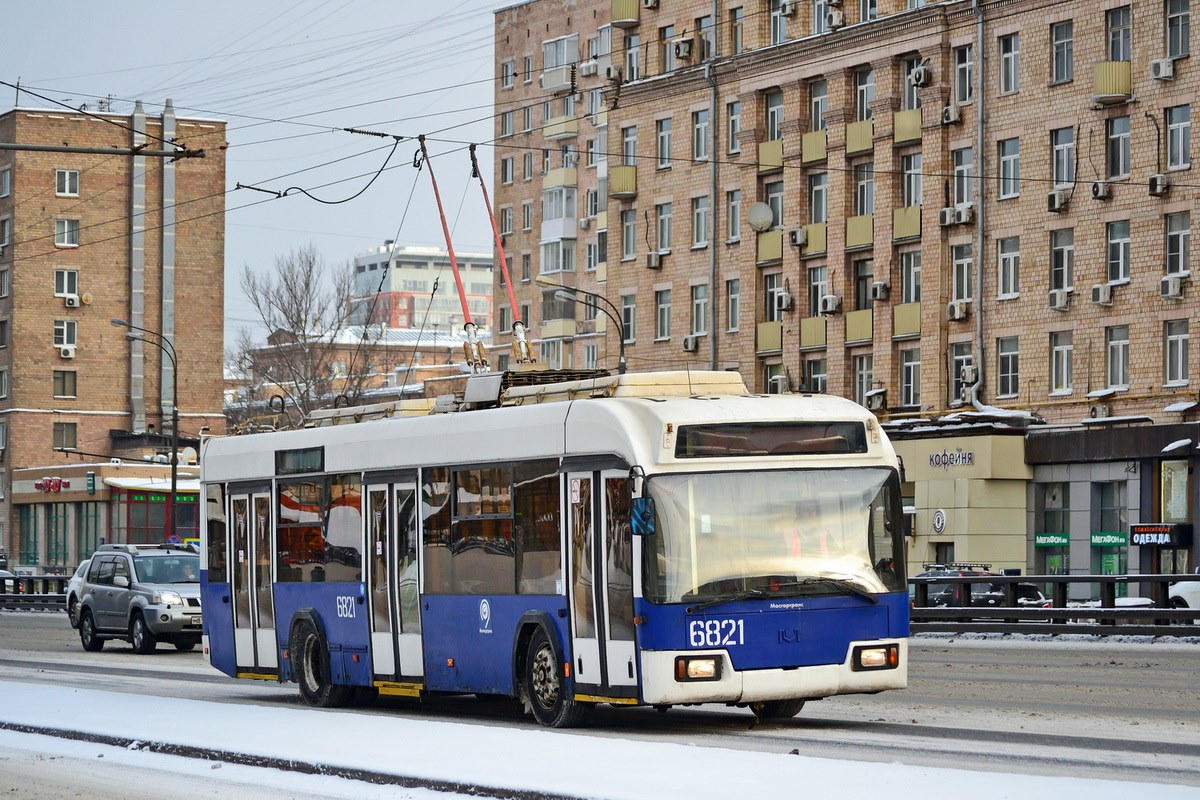 Москва, БКМ 321 № 6821