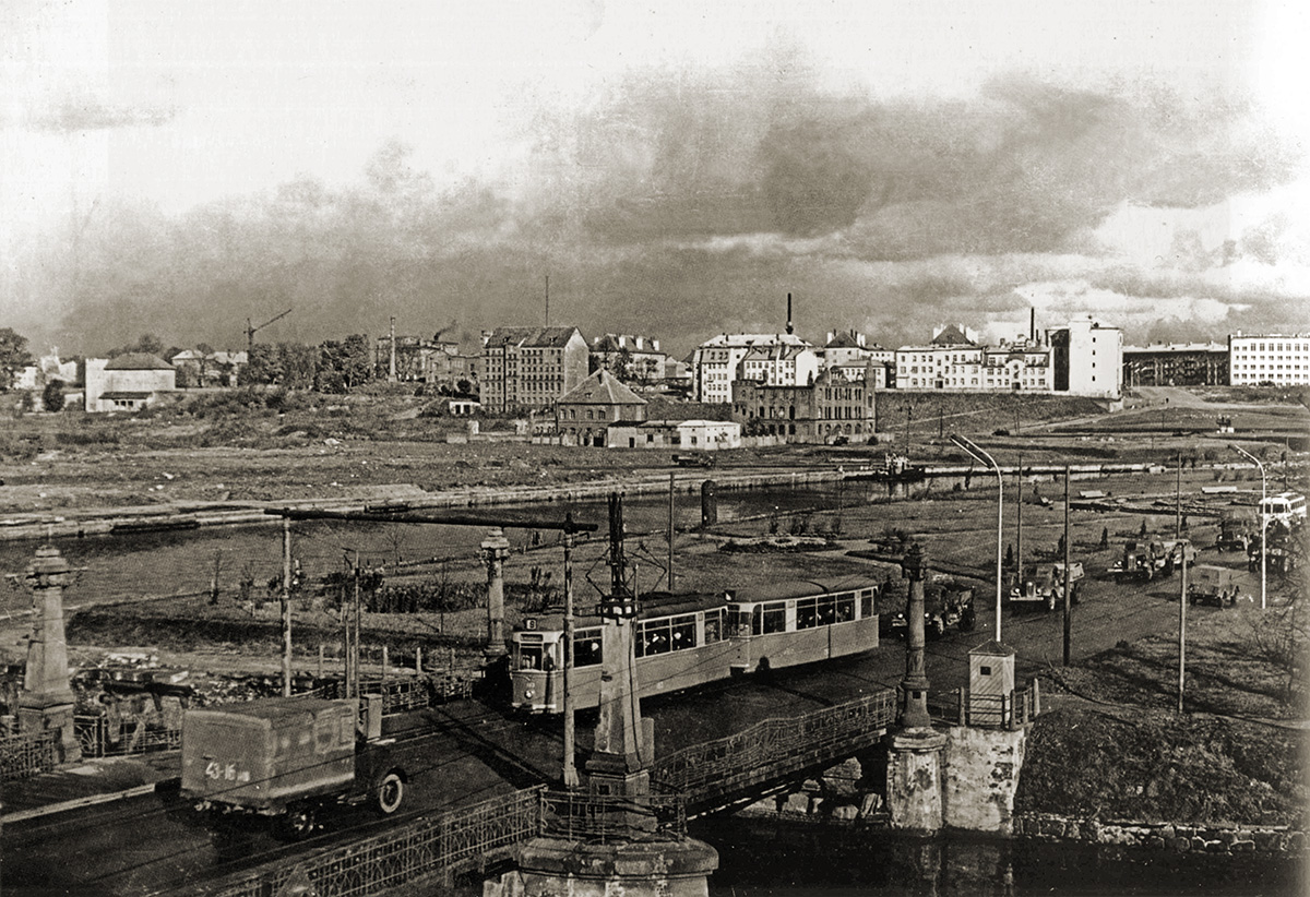 Калининград — Старые фото — Калининградский трамвай