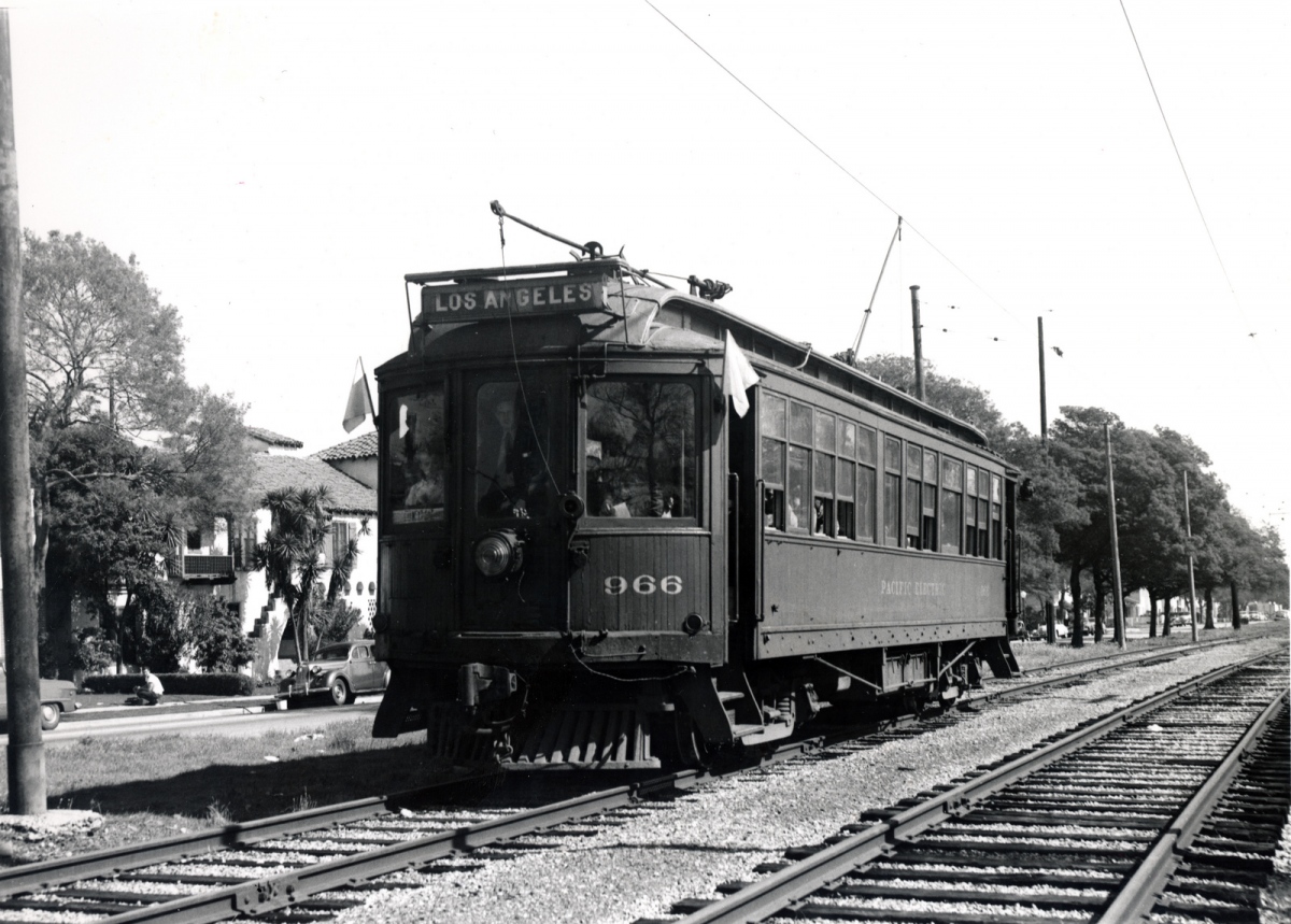 Los Angeles, St. Louis interurban motor car № 966