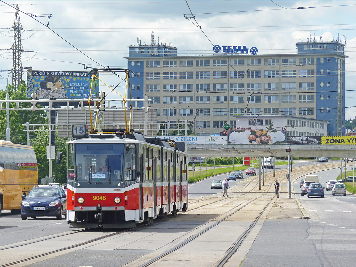 Прага, Tatra KT8D5 № 9048