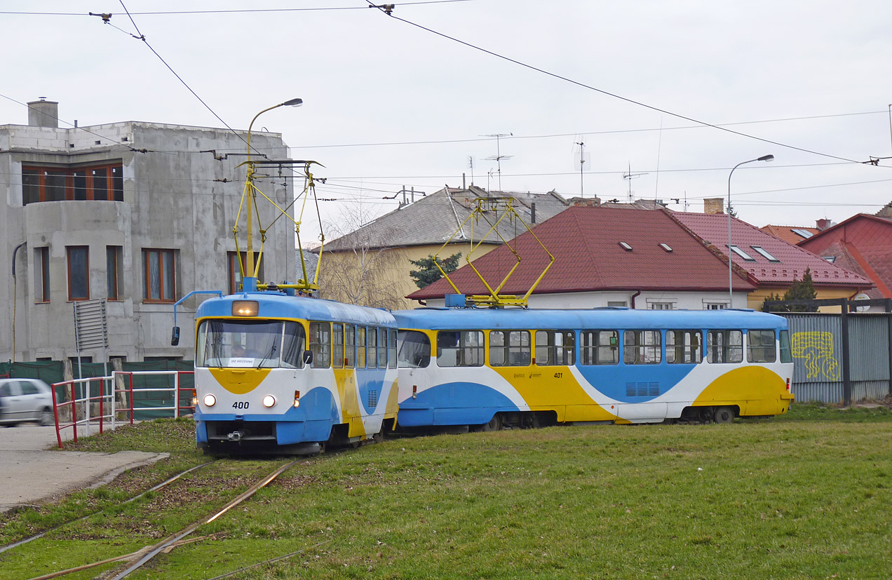 Кошице, Tatra T3SUCS № 400; Кошице, Tatra T3SUCS № 401