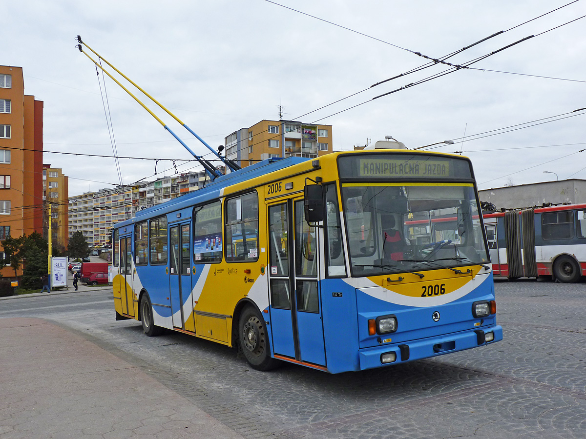 Košice, Škoda 14Tr17/7M č. 2006 Košice, Škoda 14Tr17/7M č. 2006