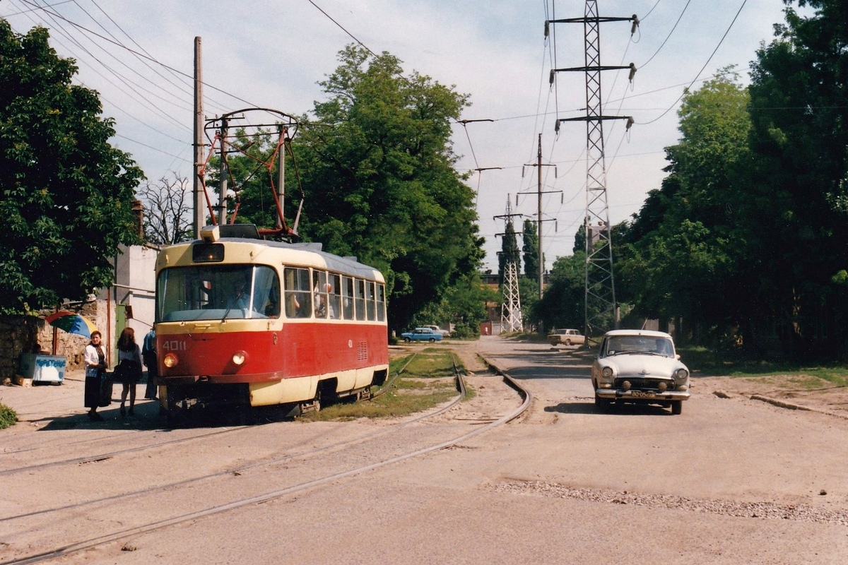 Одесса, Tatra T3SU № 4011