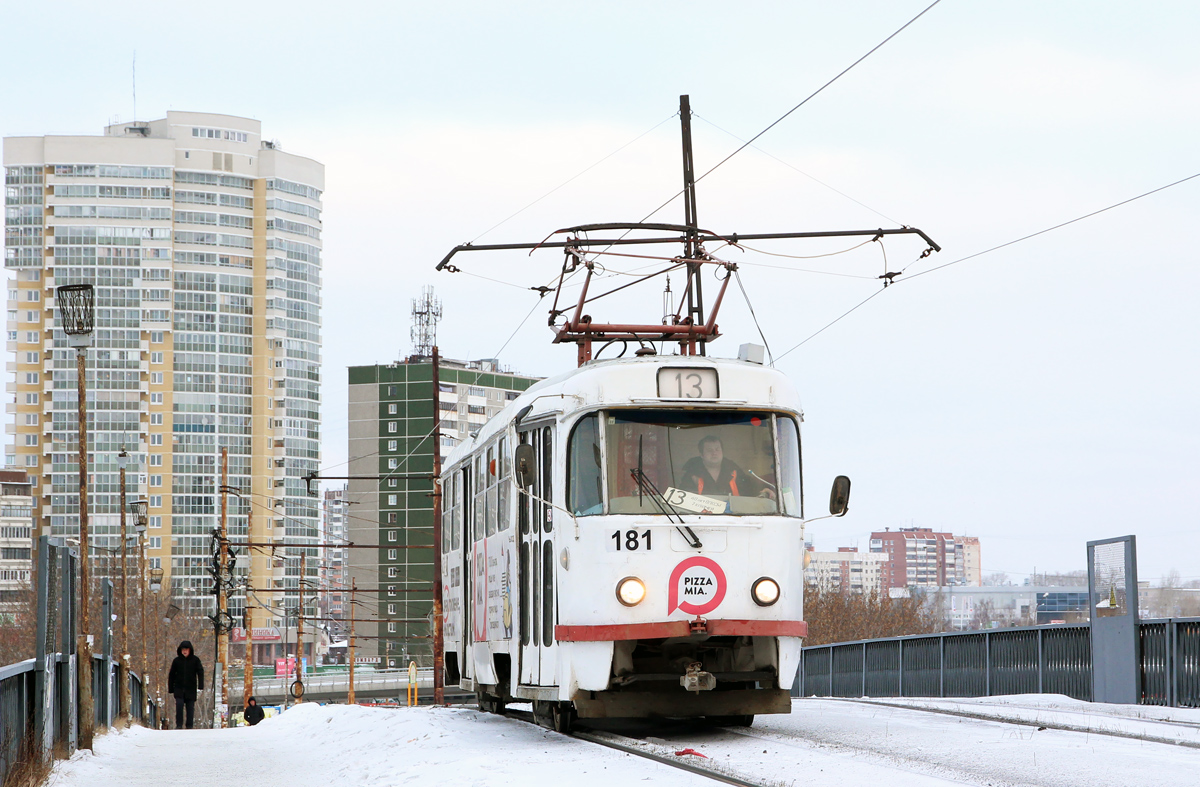 Yekaterinburg, Tatra T3SU č. 181