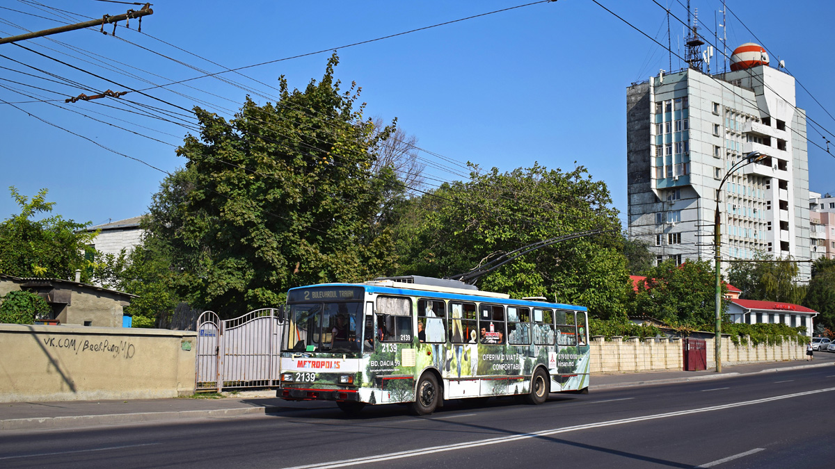 Кишинёв, Škoda 14Tr13/6M № 2139
