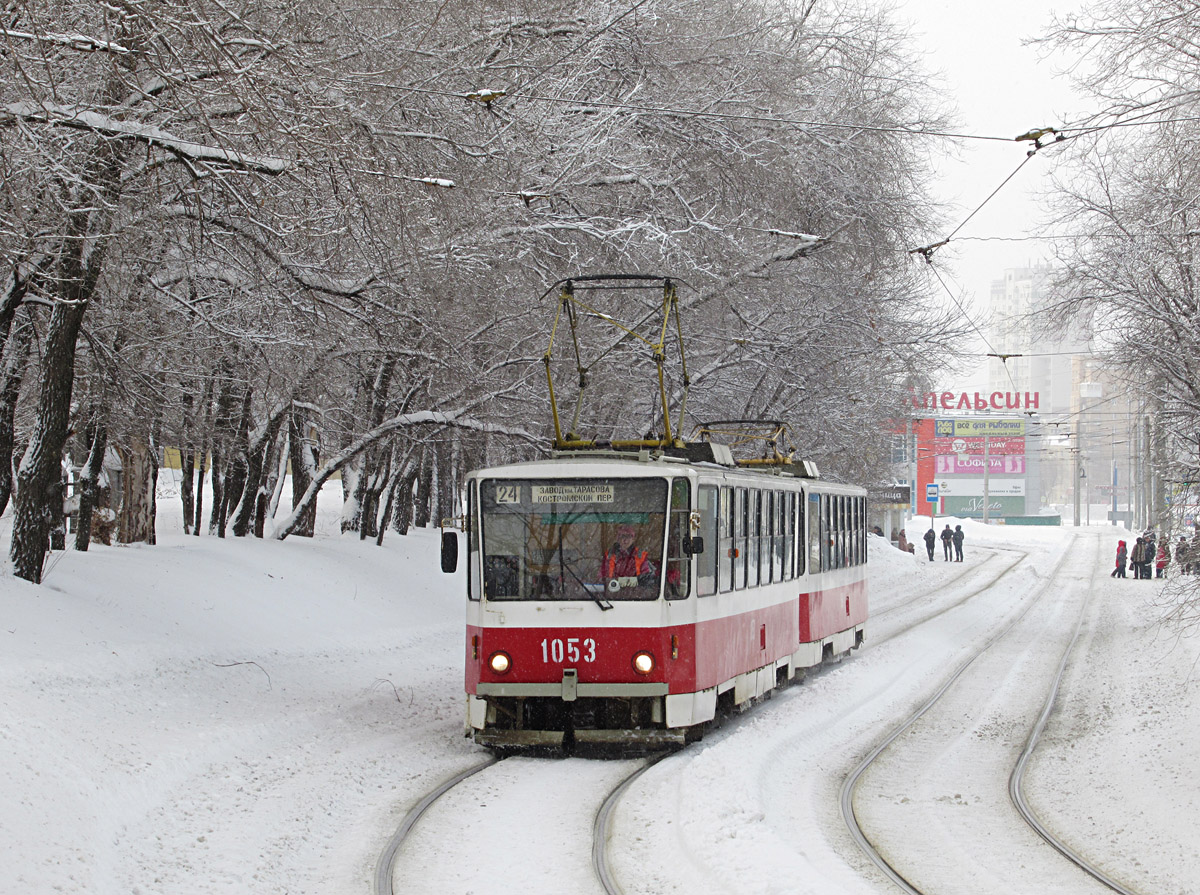 Самара, Tatra T6B5SU № 1053