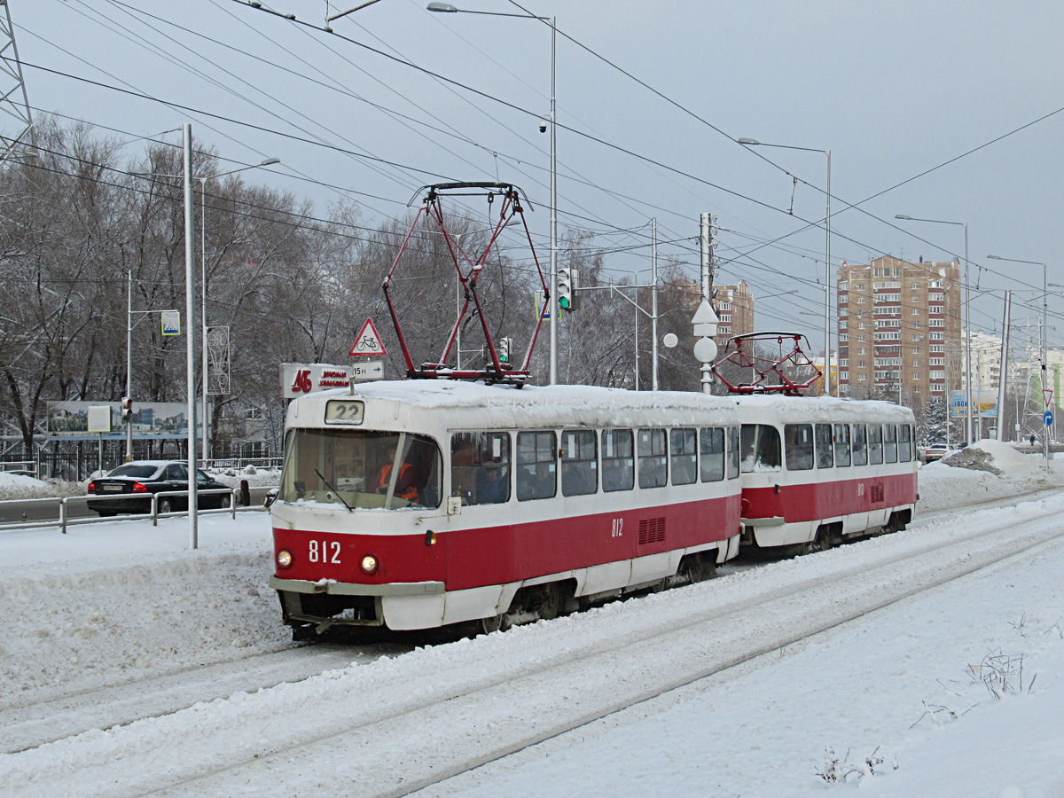 Самара, Tatra T3SU № 812