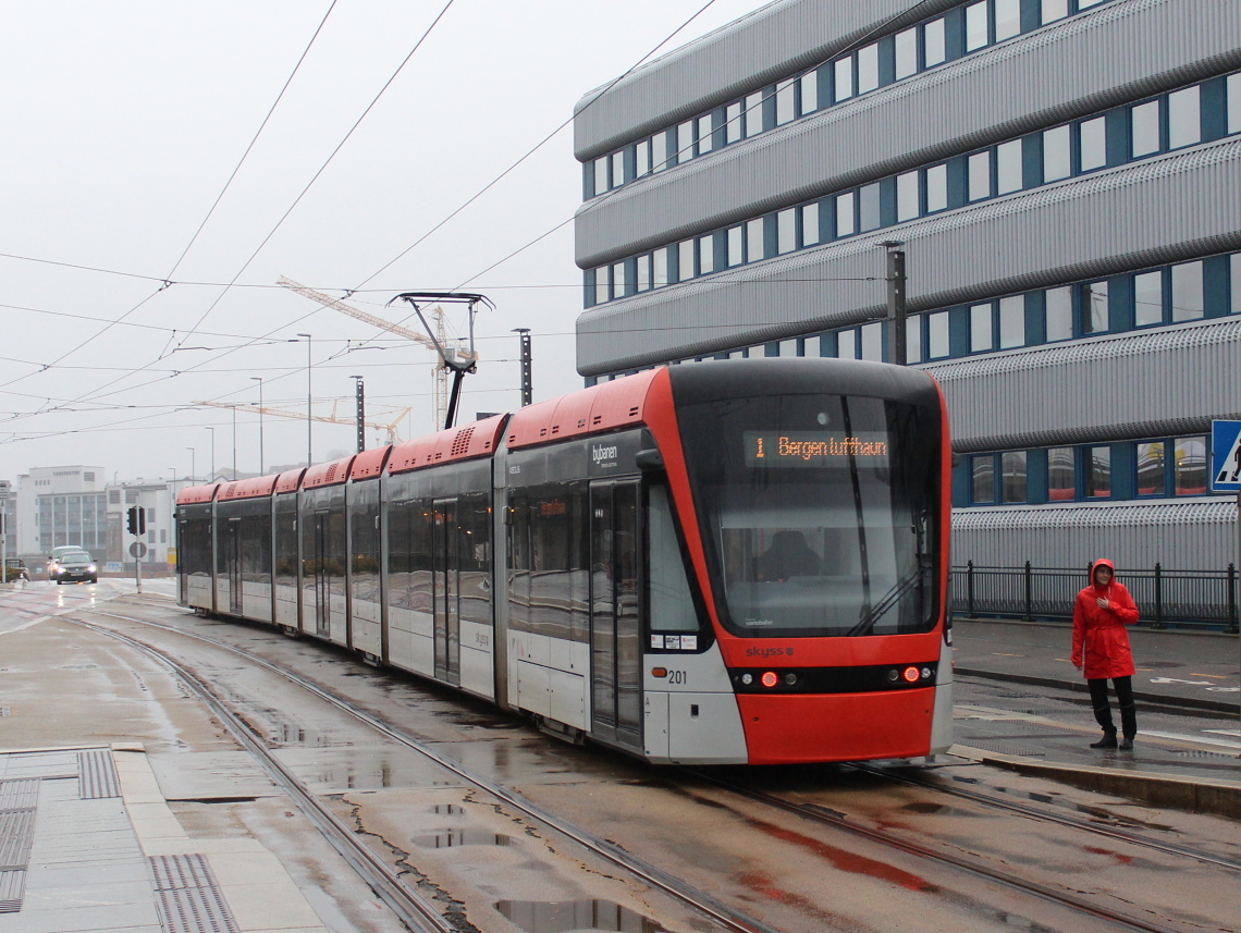 Bergen, Stadler Variobahn # 201