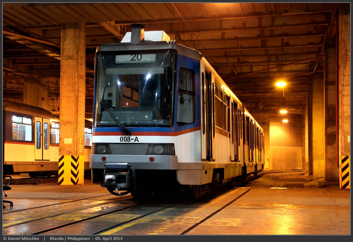 Manila, Tatra RT8D5M č. 008