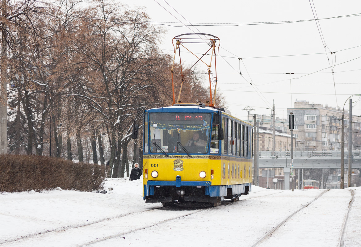 Киев, Tatra T6B5SU № 001