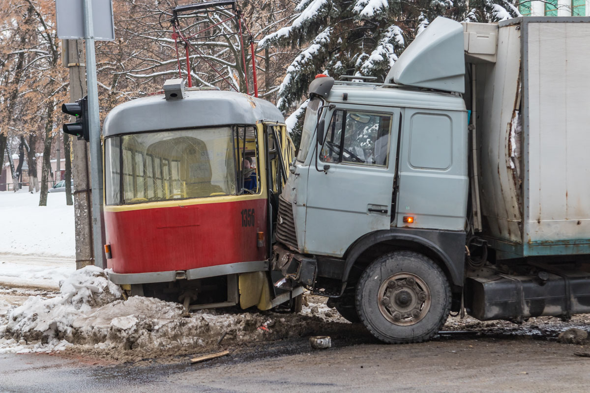 Днепр, Tatra T3SU № 1356; Днепр — ДТП и аварии