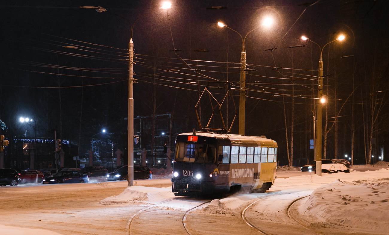 Ижевск, Tatra T3K № 1205