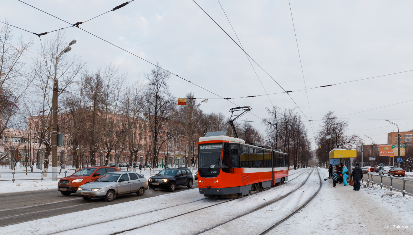 Iževsk, Tatra KT4DM č. 2406