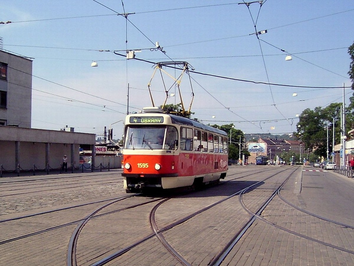 Брно, Tatra T3P № 1595