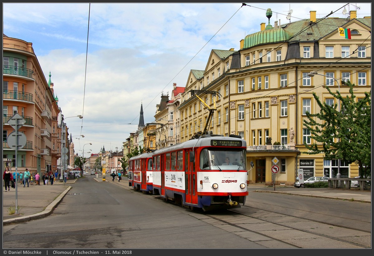 Оломоуц, Tatra T3R.P № 156 Оломоуц, Tatra T3R.P № 156