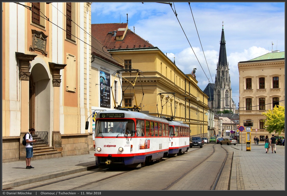 Olomouc, Tatra T3R.P N°. 173