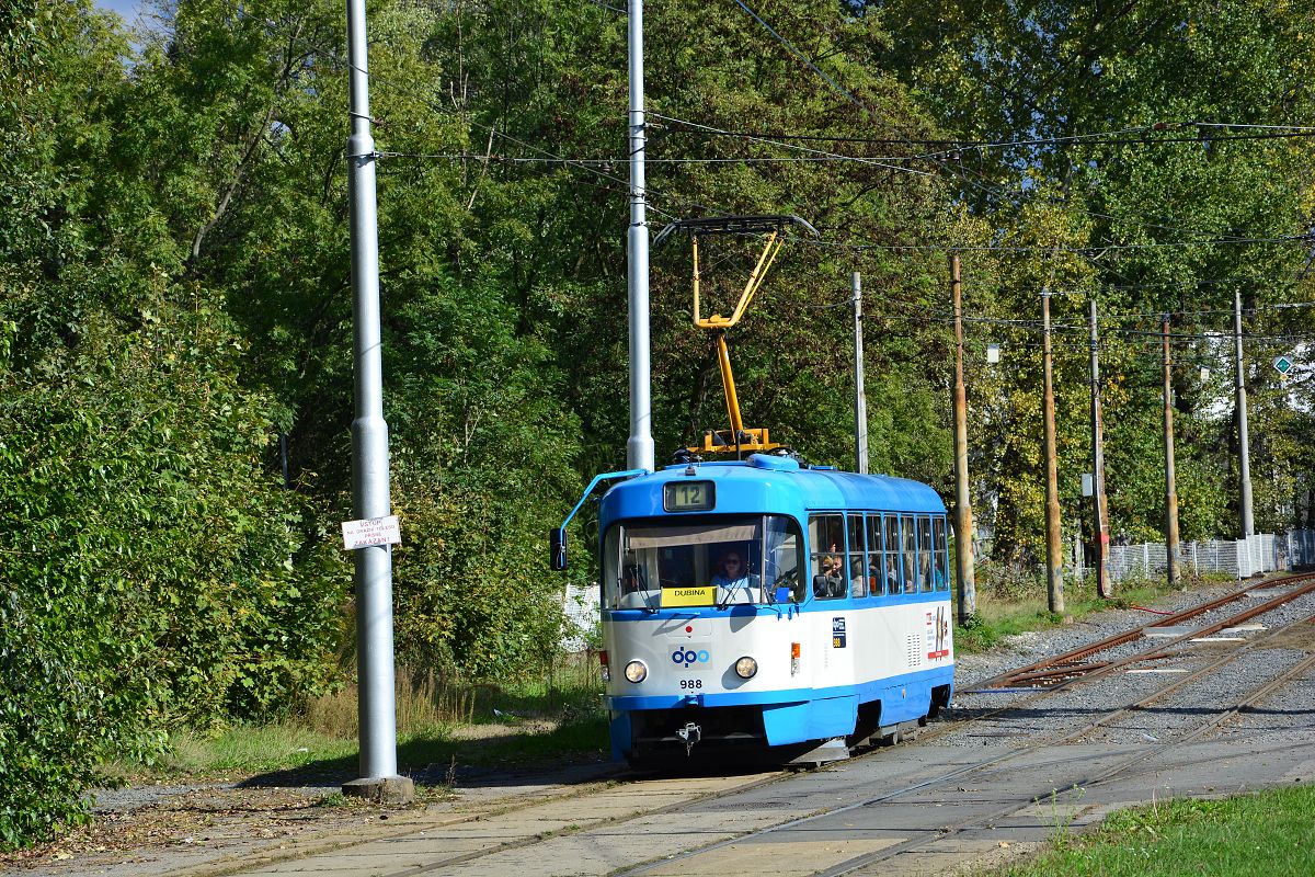 Острава, Tatra T3G № 988