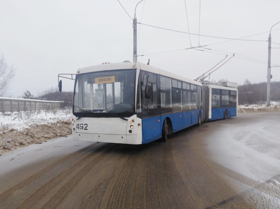 Иваново, Тролза-6206.00 «Мегаполис» № 492