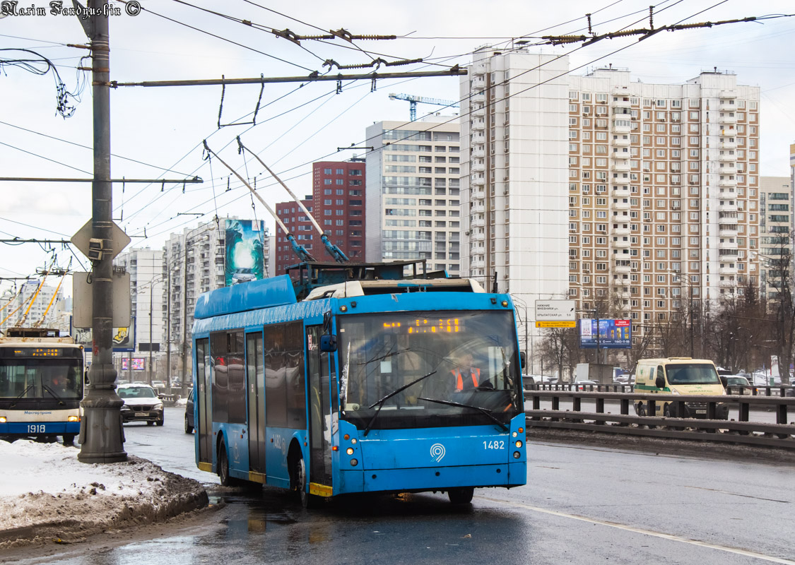 Moscow, Trolza-5265.00 “Megapolis” № 1482 Moscow, Trolza-5265.00 “Megapolis” № 1482